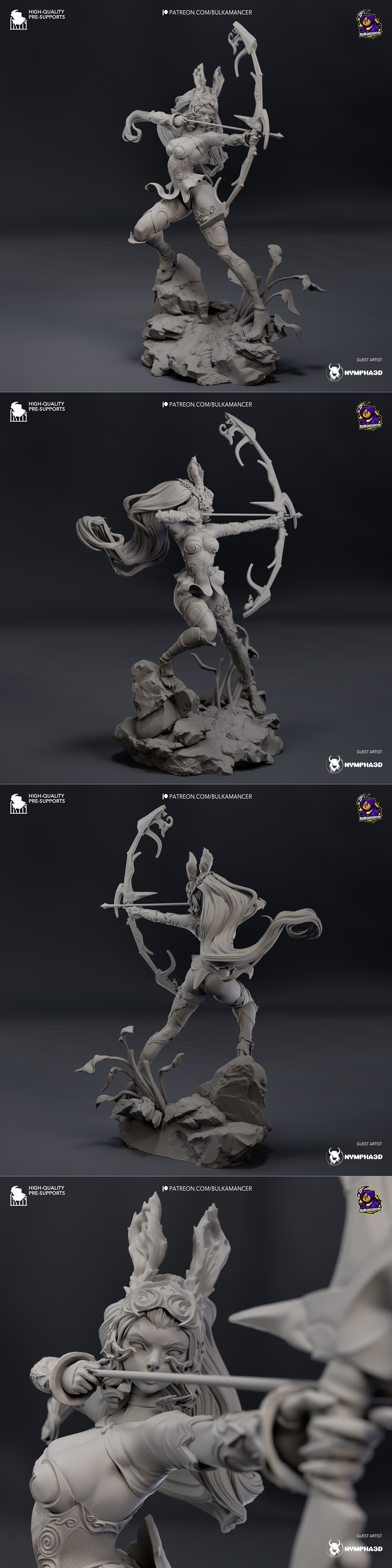 Bulkamancer Sculpts – Fran – 3D Print Model STL