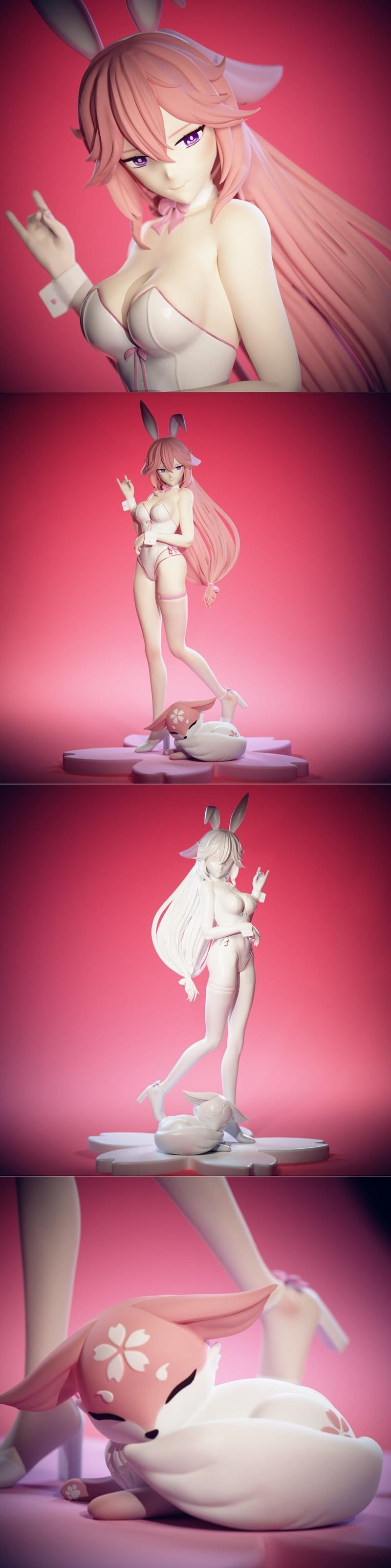 Eggmastudios – Yae Miko 3D print – 3D Print Model STL