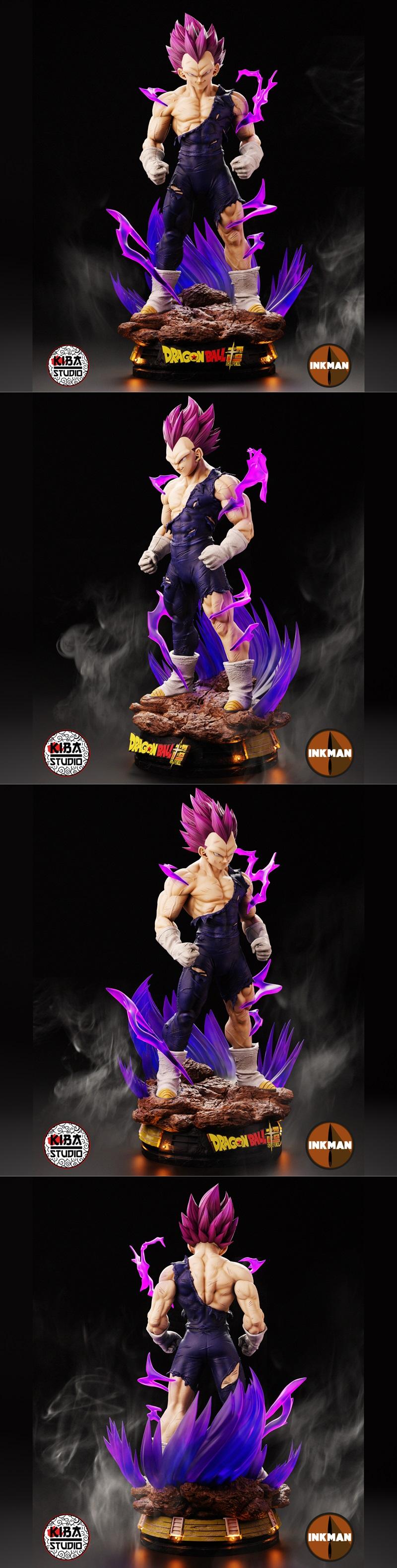 Kiba Studio - 《龙珠》超赛神形态贝吉塔 3D打印模型|Kiba Studio – Vegeta Ultra Ego – 3D Print Model STL