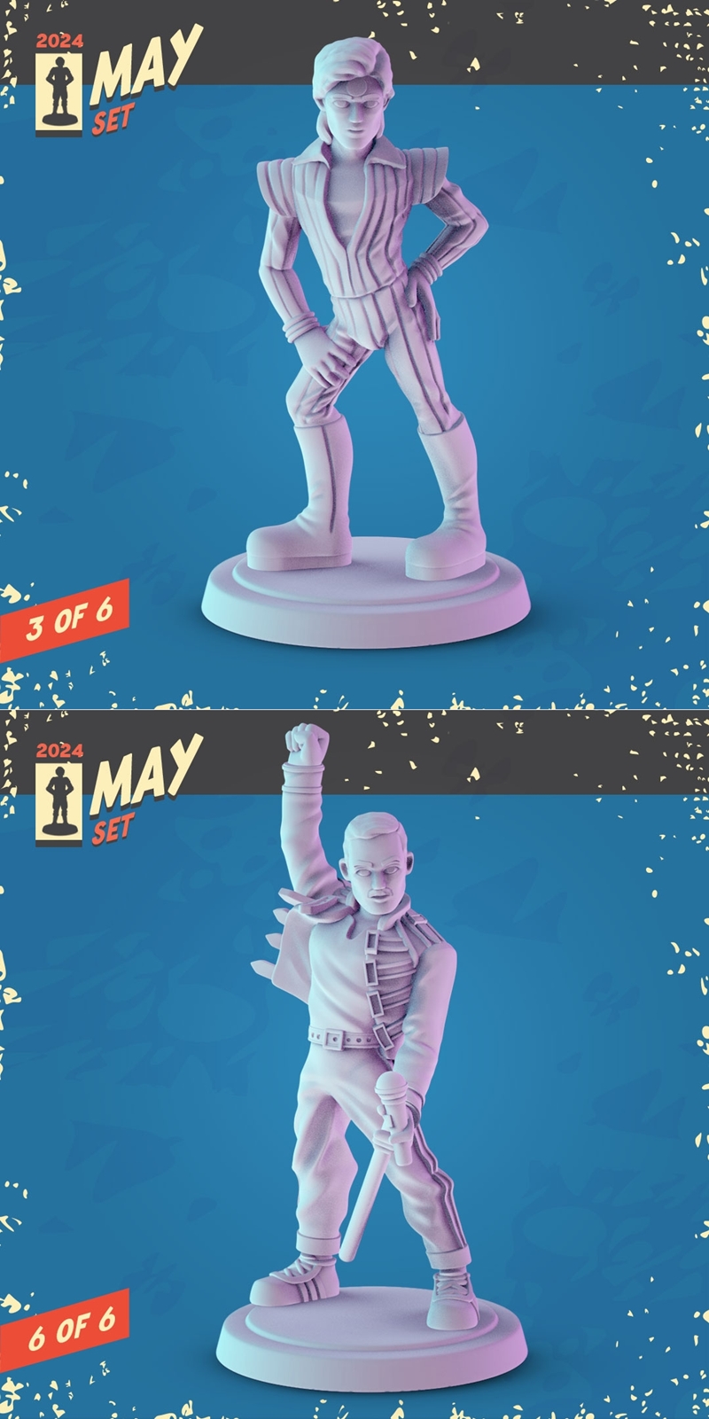 Pop Minis 2024五月新品——3D打印模型STL|Pop Minis May 2024 – 3D Print Model STL