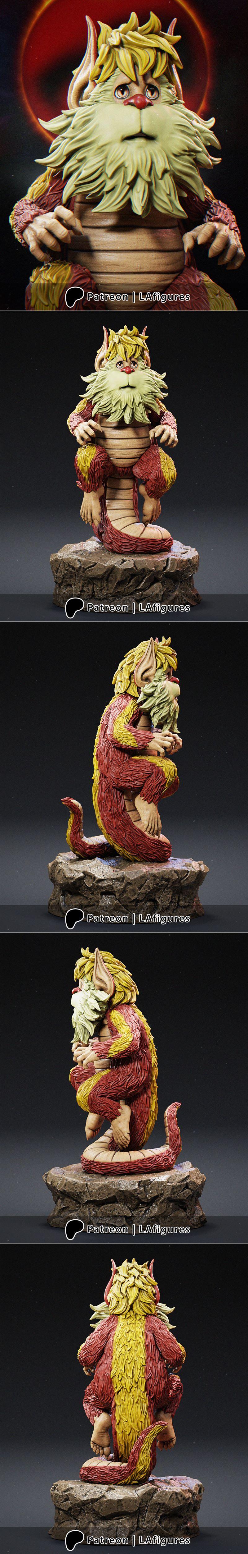 雷霆特工3D打印模型|L.A. Figures – 2024-06 – Snarf – Thundercats – 3D Print Model STL