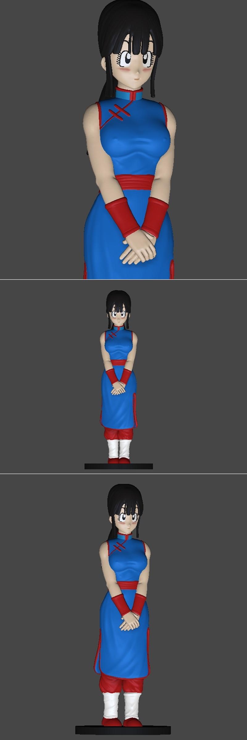 Chichi - 龙珠 - 3D打印模型|Chichi – Milk – Dragon ball – 3D Print Model STL