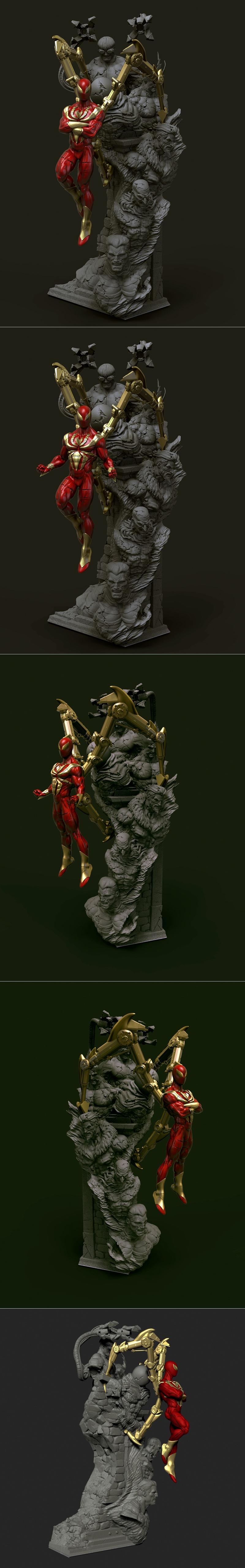 Iron Spider – 3D Print Model STL