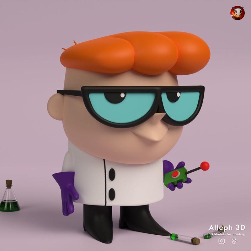 Dexters Laboratory – Dexter – 3D Print Model STL