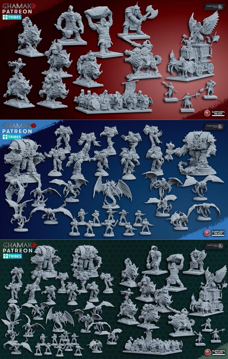 Ghamak 2024六月新品：动漫游戏角色3D打印模型STL|Ghamak June 2024 – 3D Print Model STL