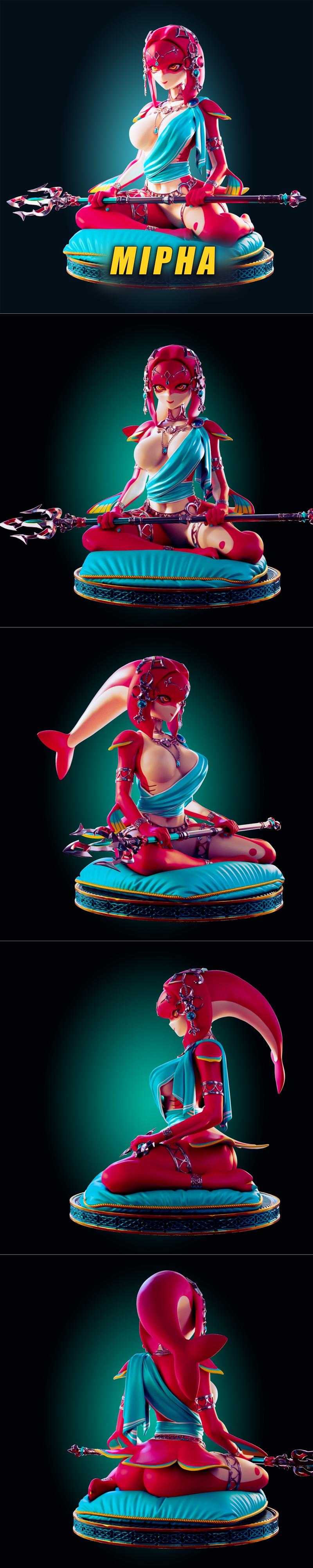 Rhu工作室 Mipha 3D打印模型|Officer Rhu – Mipha – 3D Print Model STL