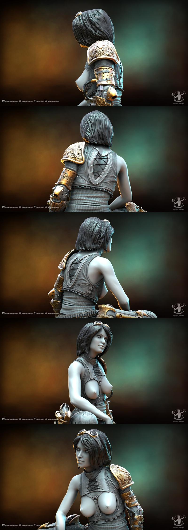 Ritual Casting - Felicia v2 3D打印模型|Ritual Casting – Felicia v2 – 3D Print Model STL