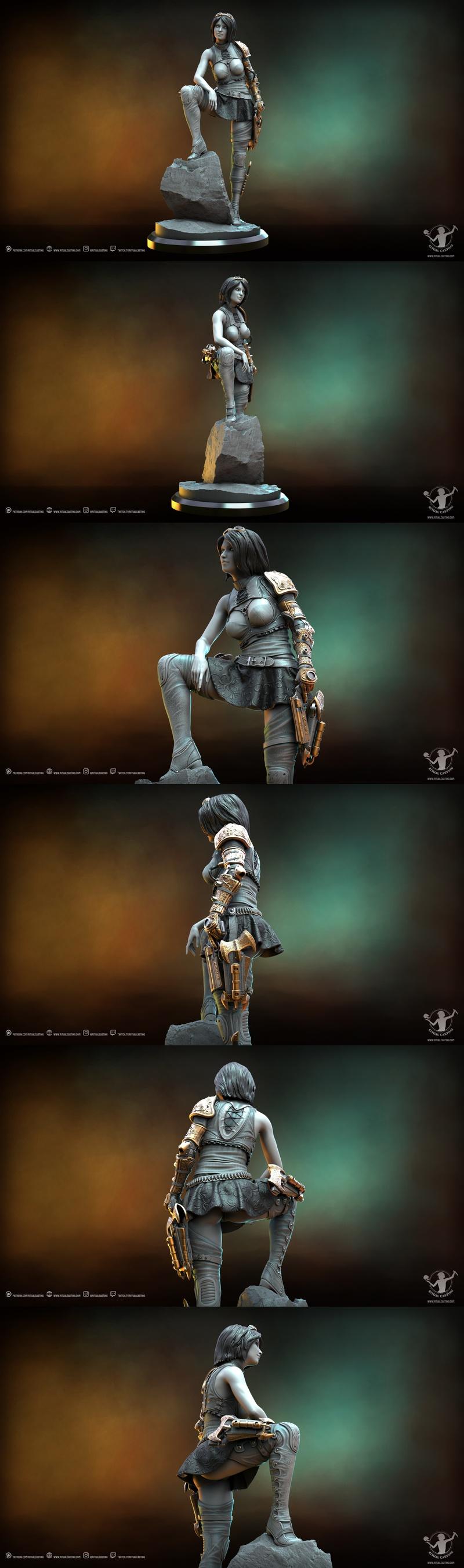 Ritual Casting - Felicia v2 3D打印模型|Ritual Casting – Felicia v2 – 3D Print Model STL