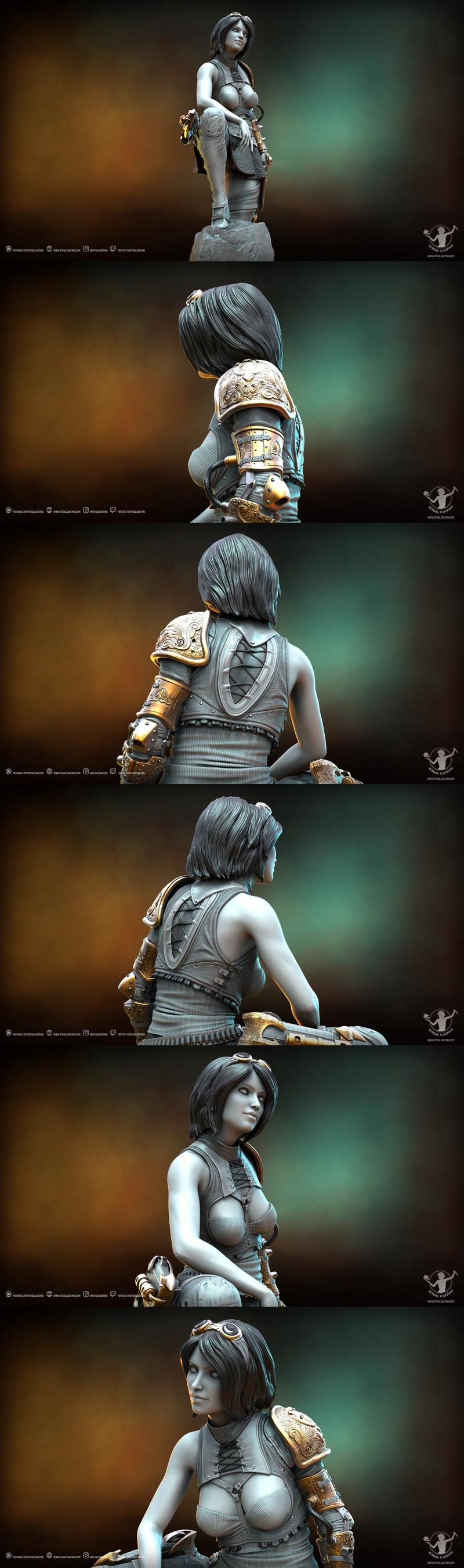 Ritual Casting - Felicia v2 3D打印模型|Ritual Casting – Felicia v2 – 3D Print Model STL