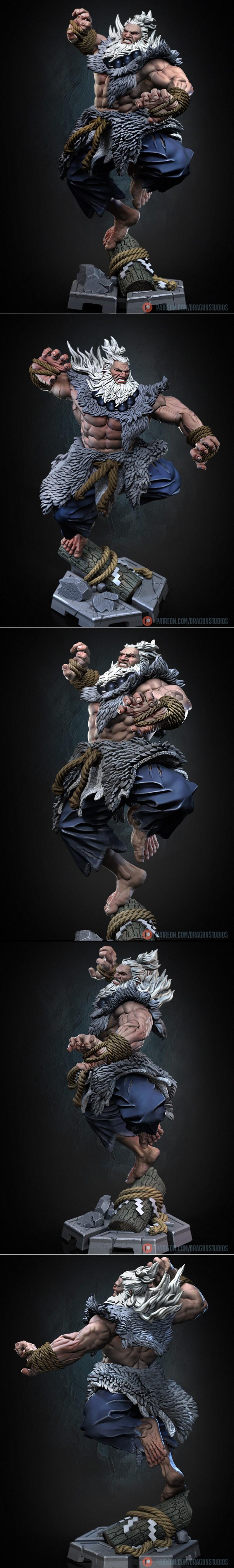 Dragun Studios - 阿克马 - 3D打印模型|Dragun Studios – Akuma – 3D Print Model STL