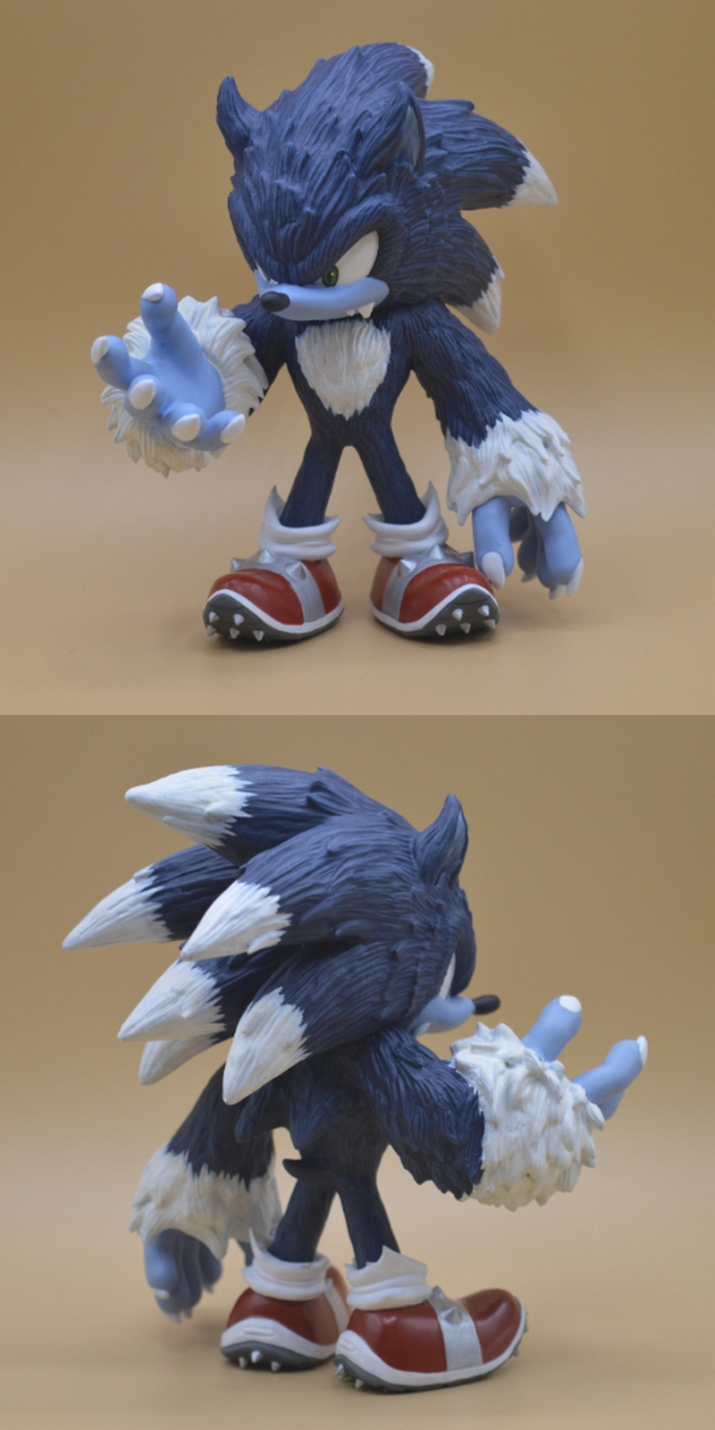 Chibi兽人犬 3D打印模型|Chibi Werehog – 3D Print Model