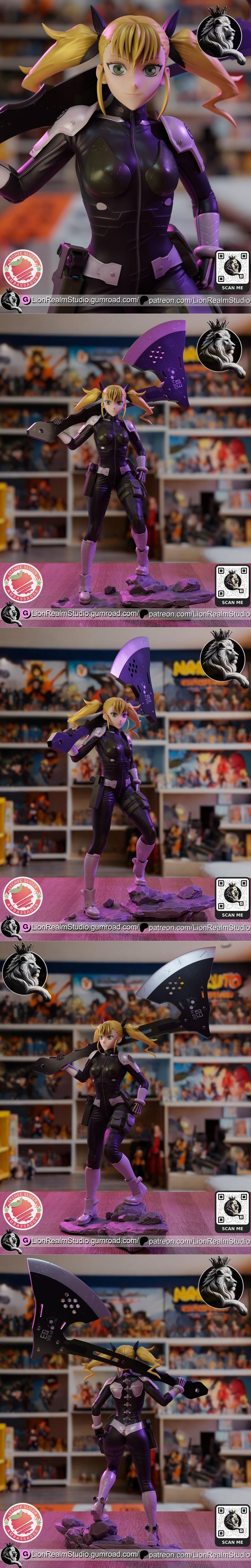 狮域工作室 - 阿基鲁 - 恐龙兽No.8 3D打印模型|Lion Realm Studio – Kikoru – Kaiju No.8 – 3D Print Model STL