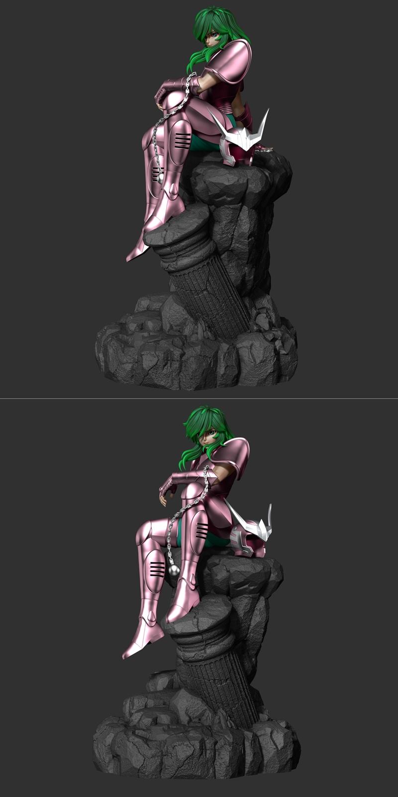 圣斗士星矢 - 修 - 3D打印模型|Saint Seiya – Shun – 3D Print Model STL