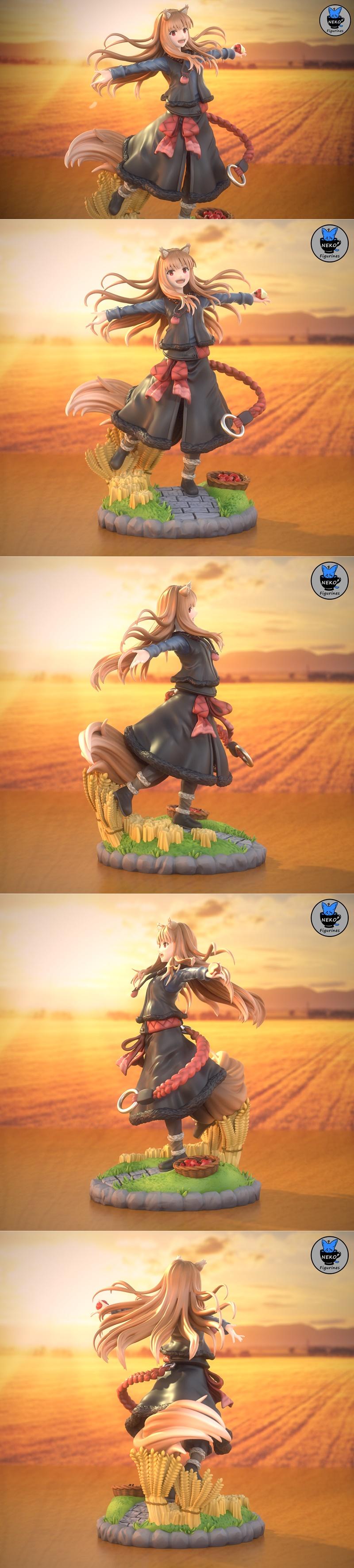 Neko Holo 3D打印模型|Neko Figurines – Holo – 3D Print Model STL
