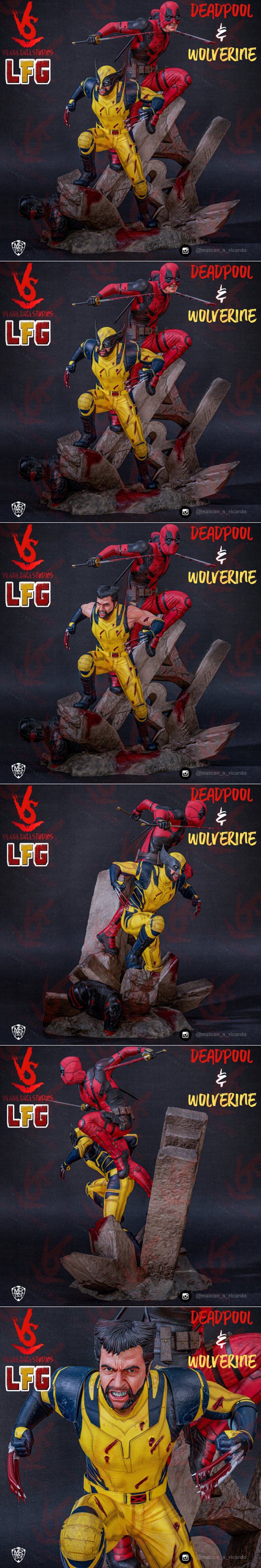 复仇者工作室 - 复仇者联盟 - 复仇者联盟3D打印模型|Vengeancestudios – Deadpool & Wolverine – 3D Print Model STL