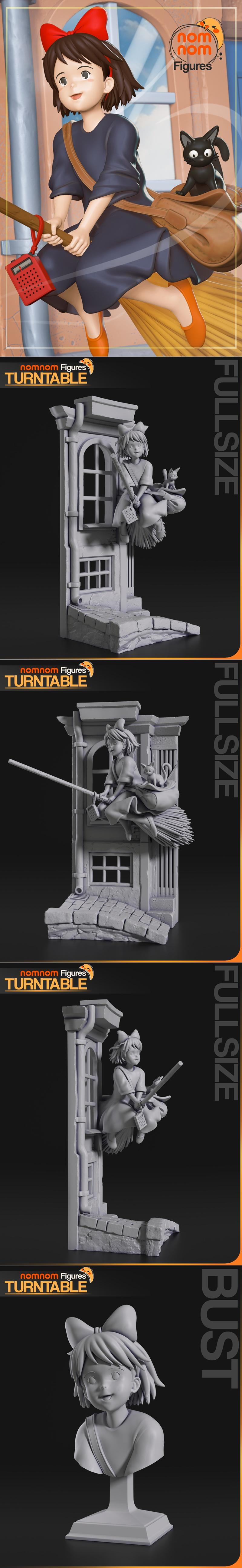 Kiki 3D打印模型|Nomnom Figures – Kiki – 3D Print Model STL