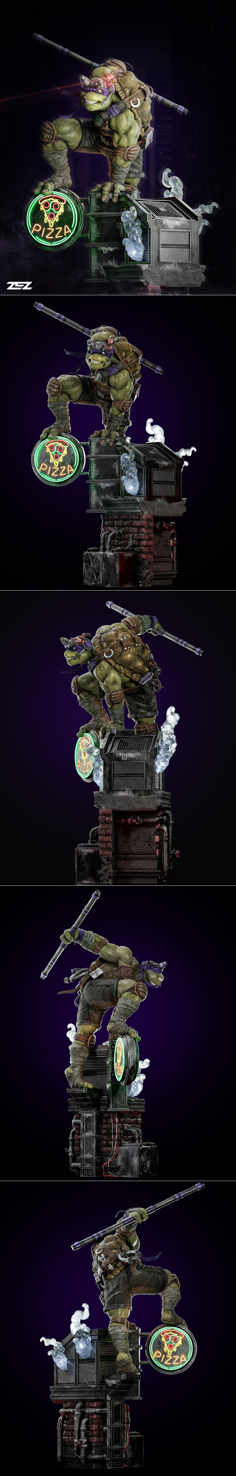 Zez studios – Donatello – 3D Print Model STL