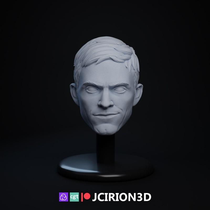 Ben Pointdexter 微笑 3D打印模型|Ben Pointdexter Smirk – 3D Print Model STL