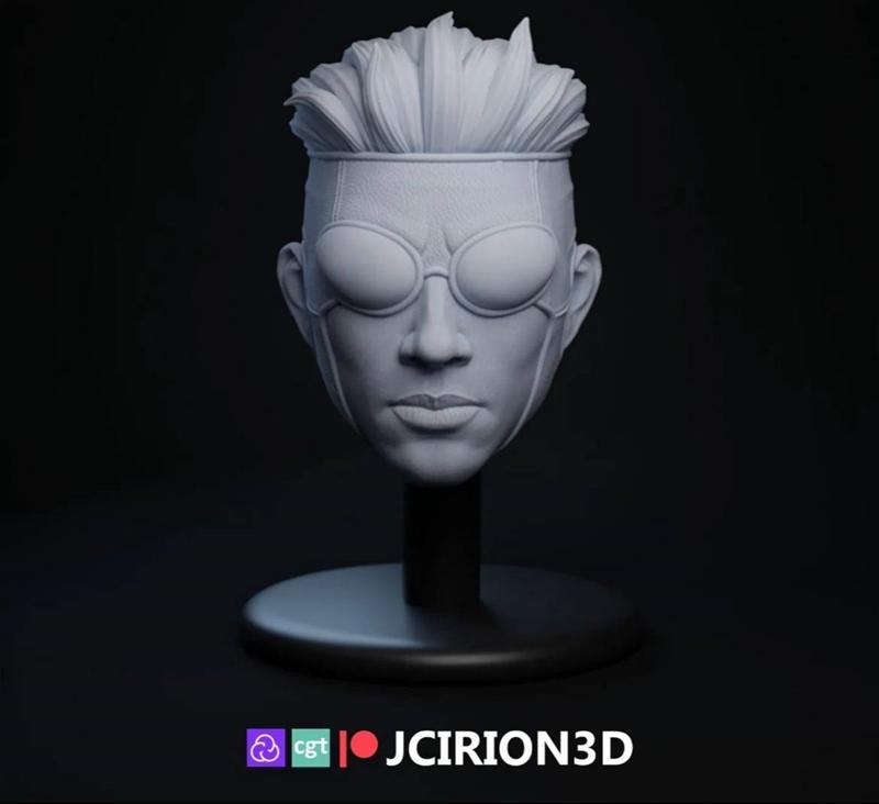 无敌的斯蒂芬·尤恩——3D打印模型STL|Invincible Steven Yeun – 3D Print Model STL