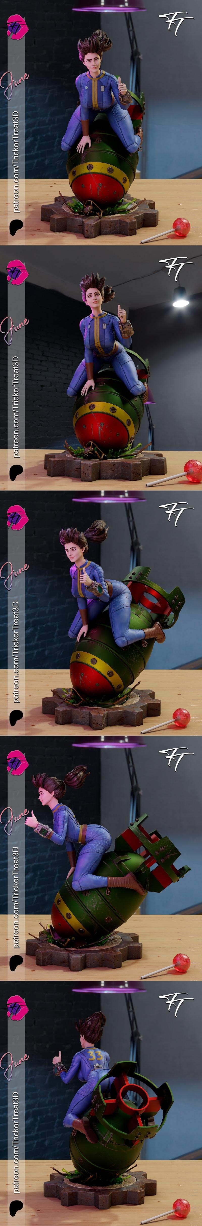 Trick of Treat - Lucy 3D打印模型|Trick of Treat – Lucy – 3D Print Model STL