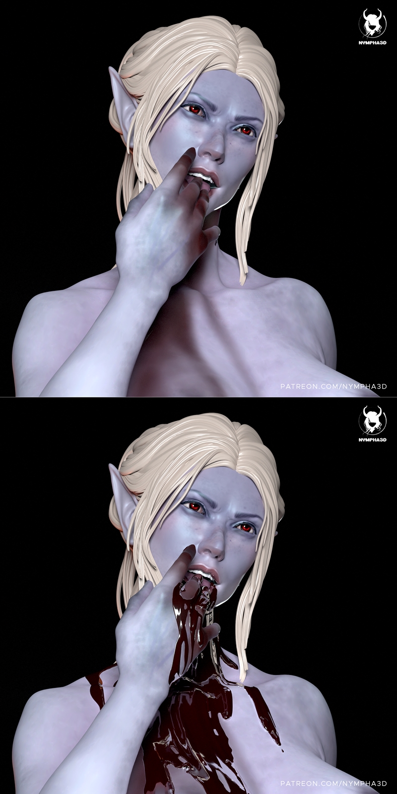 Nympha与Minthara 3D打印模型|Nympha – Minthara – 3D Print Model STL