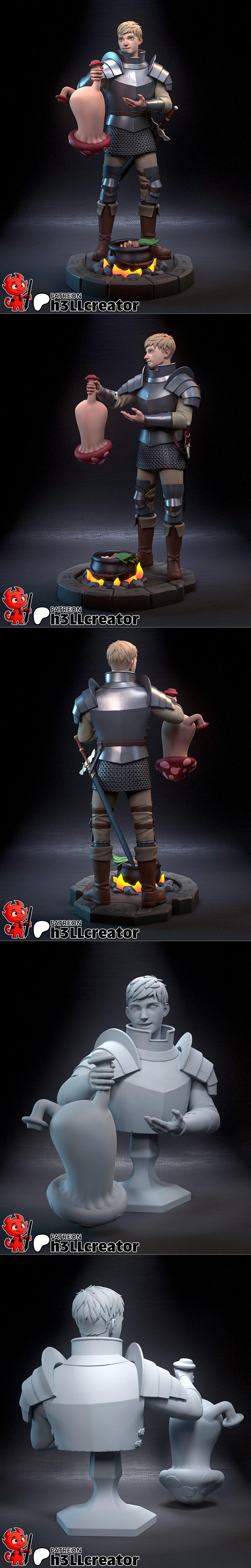 H3LL creator - Laios - 3D打印模型雕塑作品|h3LL creator – Laios – 3D Print Model STL