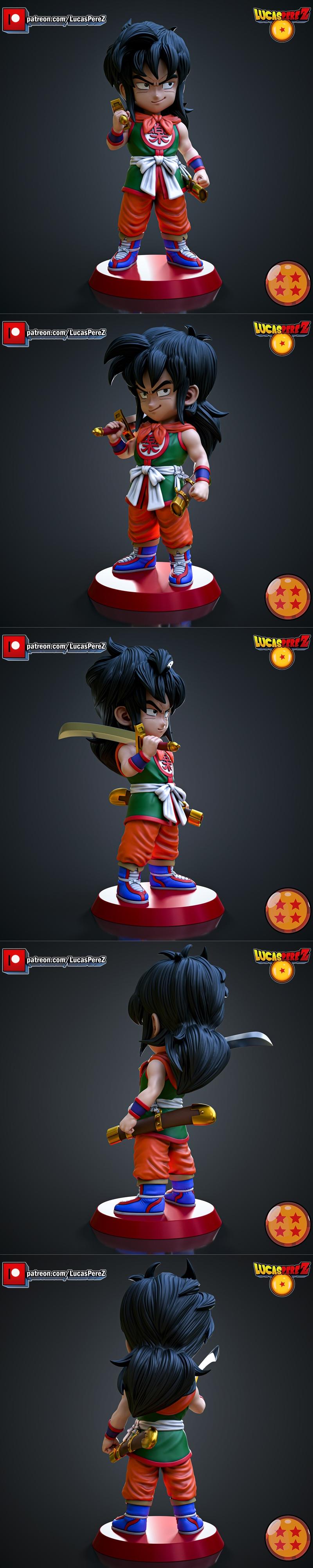 卢卡斯·佩雷斯 - 拉姆查 - 3D打印模型|Lucas Perez – Yamcha – 3D Print Model STL