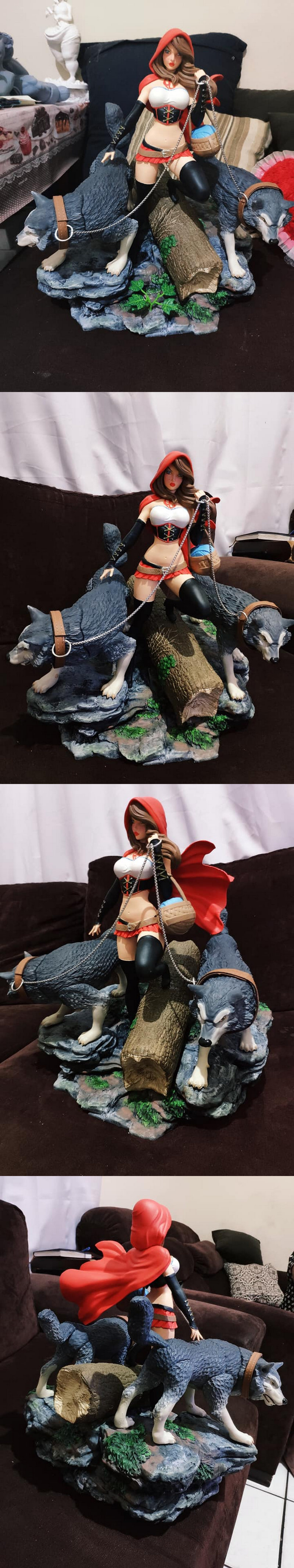 小红帽3D打印模型|Little Red Riding Hood – 3D Print Model