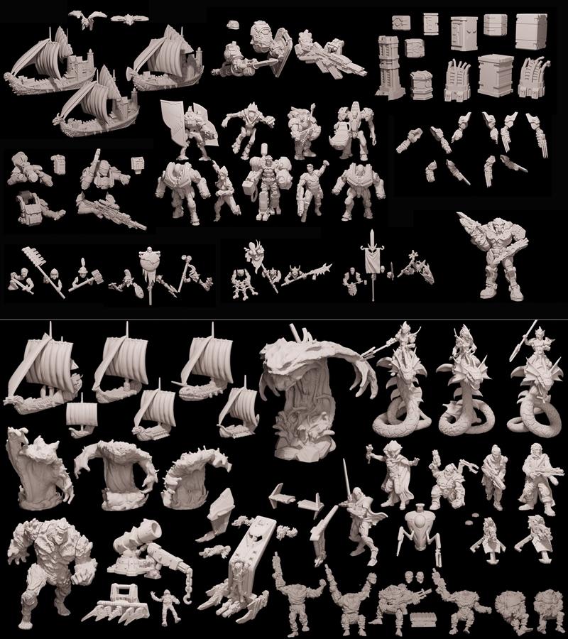 Mantic Vault 4月-5月作品集：3D打印模型合集|Mantic Vault April – May 2024 – 3D Print Model STL