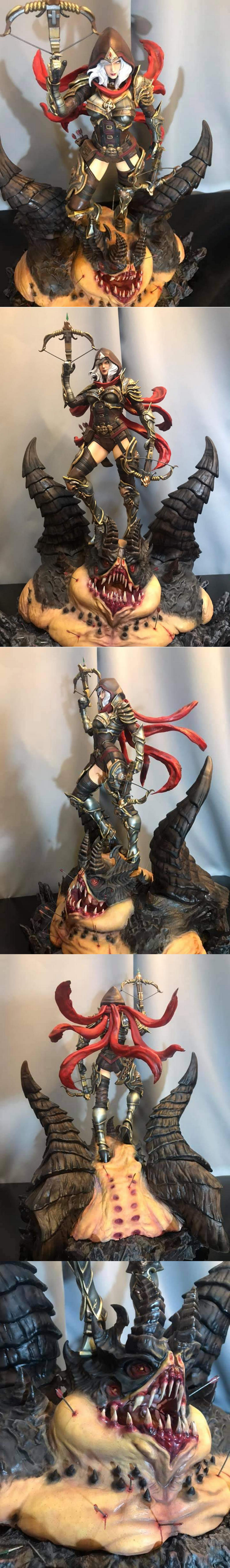 恶魔猎人 - 3D打印模型|Demon Hunter – 3D Print Model