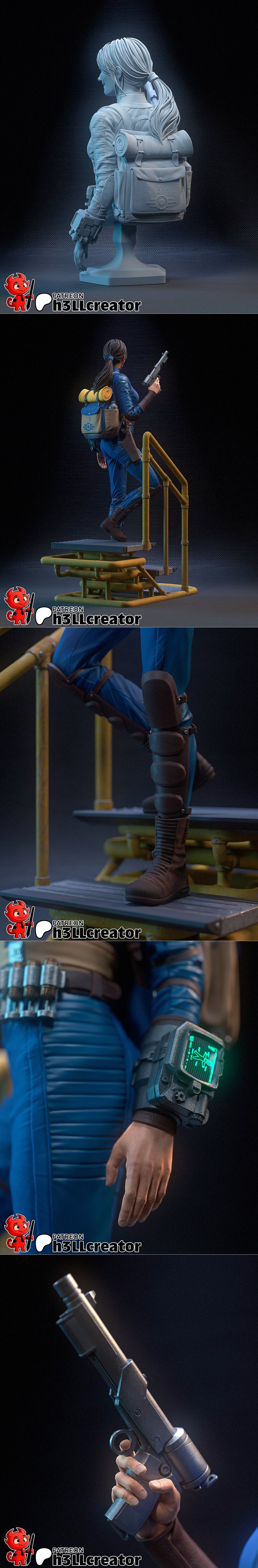 h3LL creator – Lucy MacLean – 3D Print Model STL