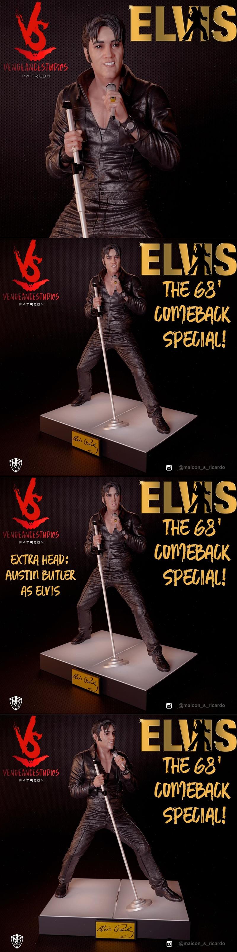 Vengeancestudios 漫画角色 Elvis 68 特制 3D打印模型|Vengeancestudios – Elvis 68 Special – 3D Print Model STL