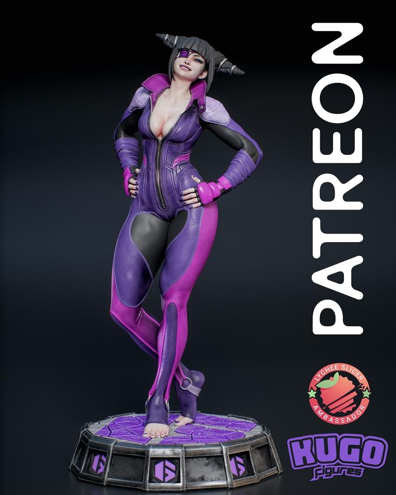 KuGo工作室 3D打印模型 雷吉斯角色模型|KuGo figures – juri – 3D Print Model STL
