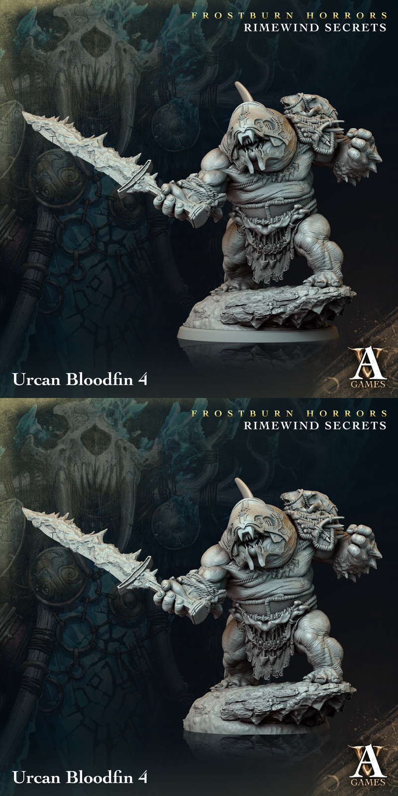 Urcan Bloodfin 4 3D打印模型|Urcan Bloodfin 4 – 3D Print Model