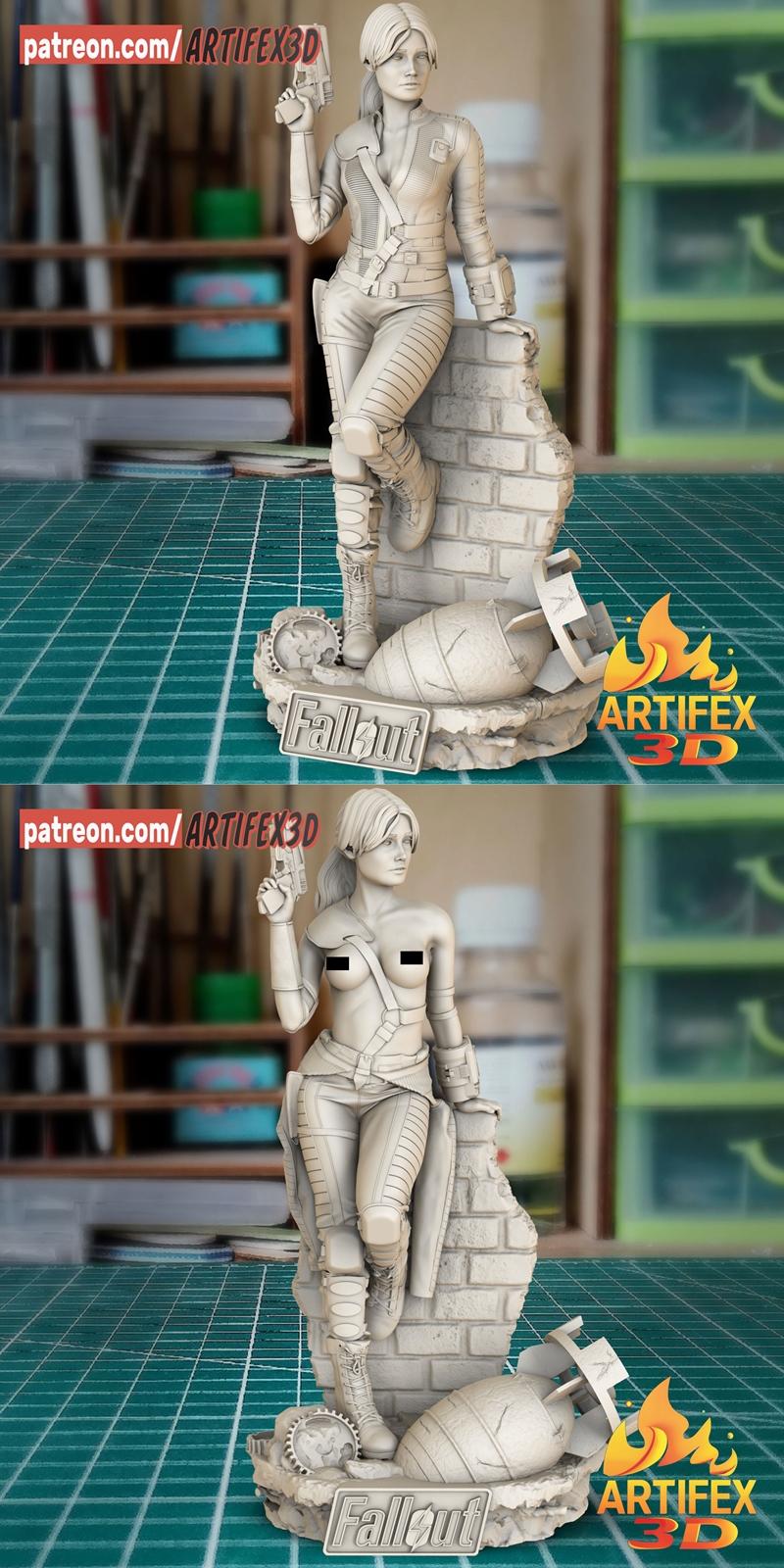 Artifex3D - Lucy - 3D打印模型|Artifex3D – Lucy – 3D Print Model STL
