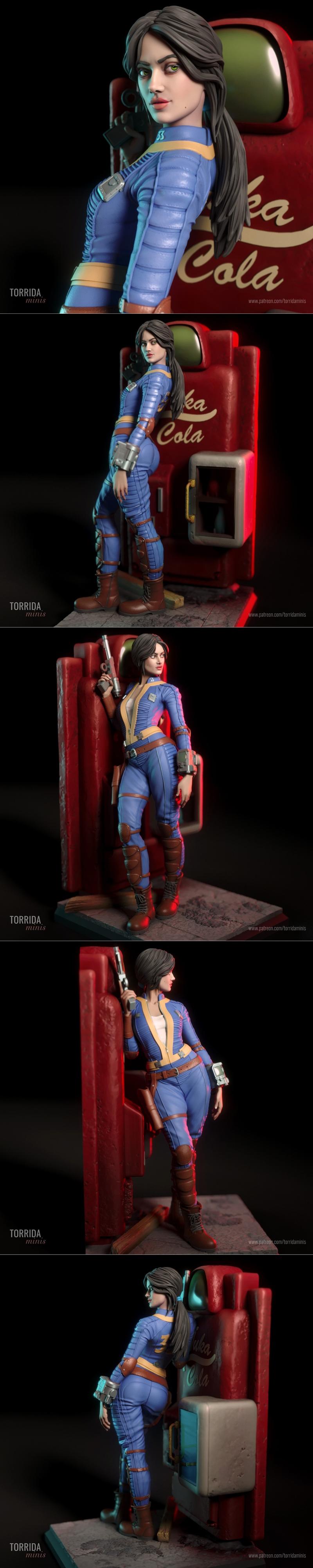 Torrida Minis - Lucy 3D打印模型|Torrida Minis – Lucy – 3D Print Model STL