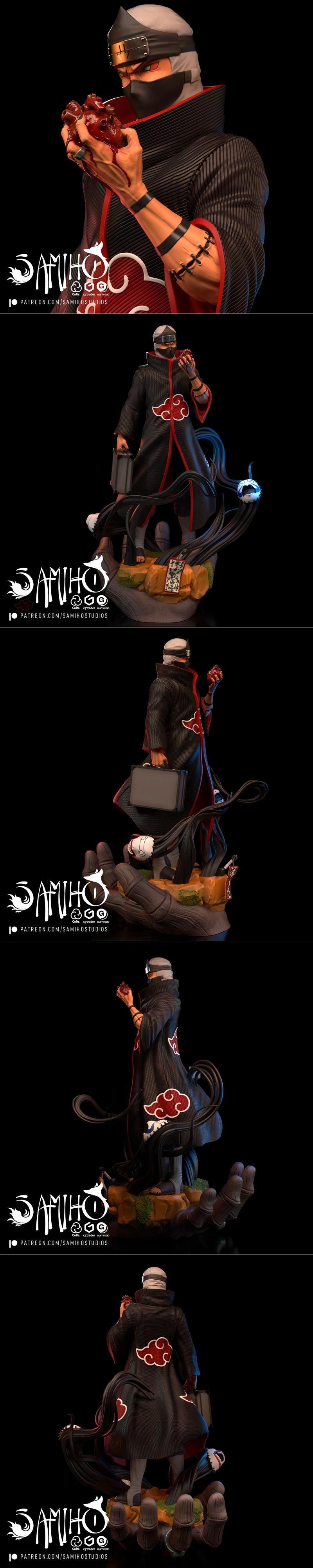 Samiho Studios - Kakuzu - 3D打印模型|Samiho Studios – Kakuzu – 3D Print Model STL