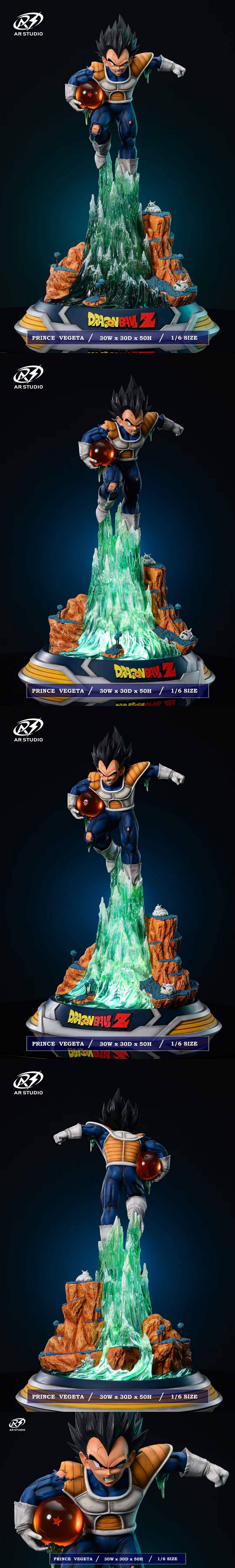 Vegeta 水之龙珠Z 3D打印模型|Vegeta Agua – Dragon Ball Z – 3D Print Model