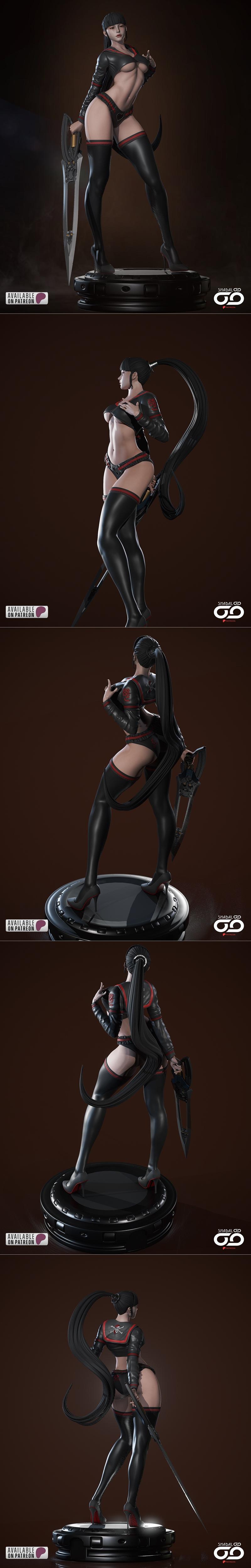 Shadaloo Studios – 埃娃 – 3D打印模型|Shadaloo Studios – Eve – 3D Print Model STL