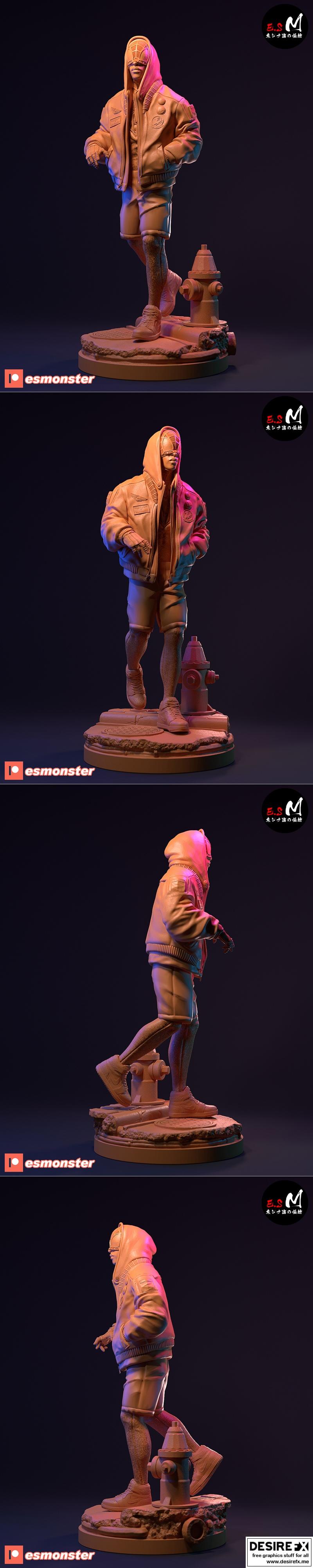 E.S.怪物 - 米尔斯·莫雷尔斯 - 3D打印模型|E.S Monster – Miles Morales – 3D Print Model STL