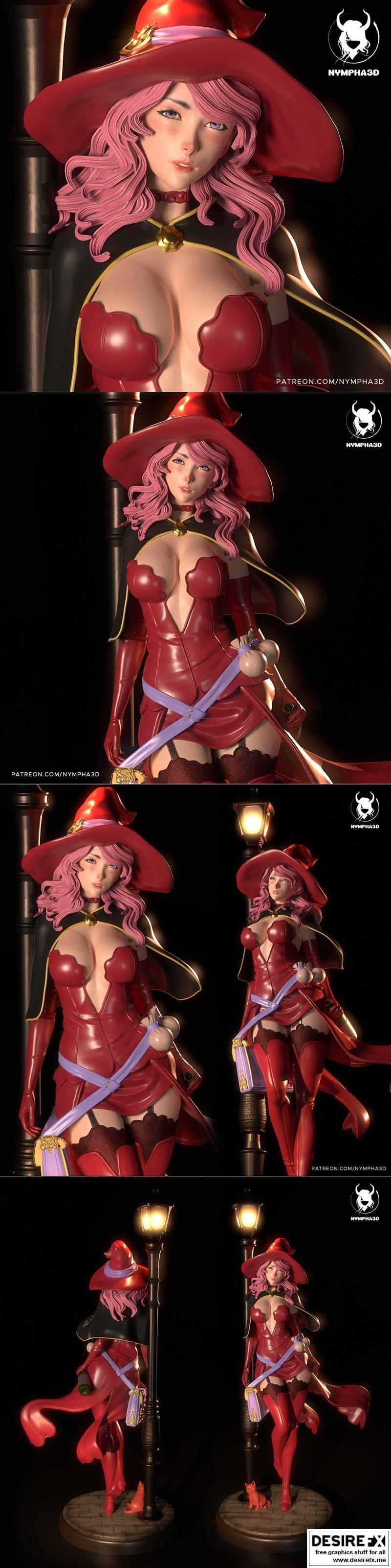 Nympha - Vanessa 3D打印模型|Nympha – Vanessa – 3D Print Model STL