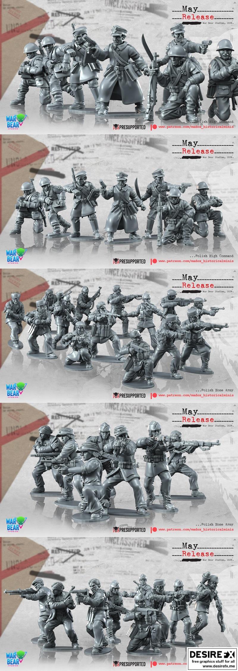 Madox 二战历史模型 3D打印 STL|Madox – Historical WWII May 2024 – 3D Print Model STL