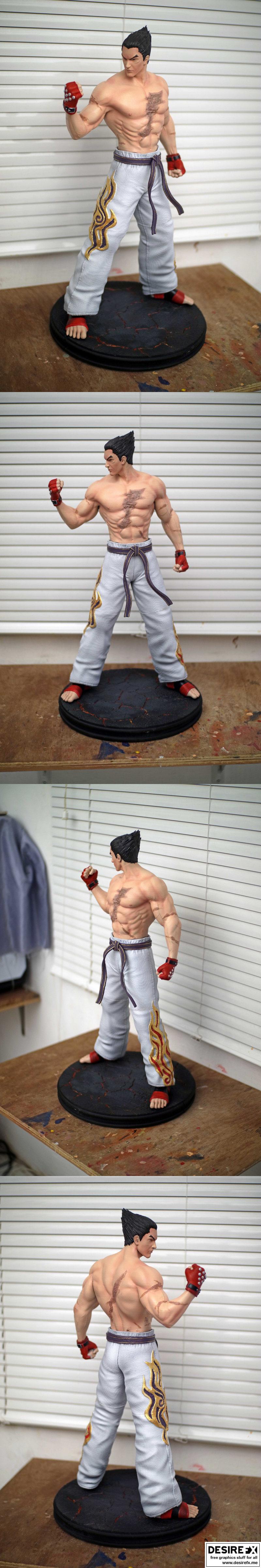 Tekken – Kazuya Mishima – 3D Print Model