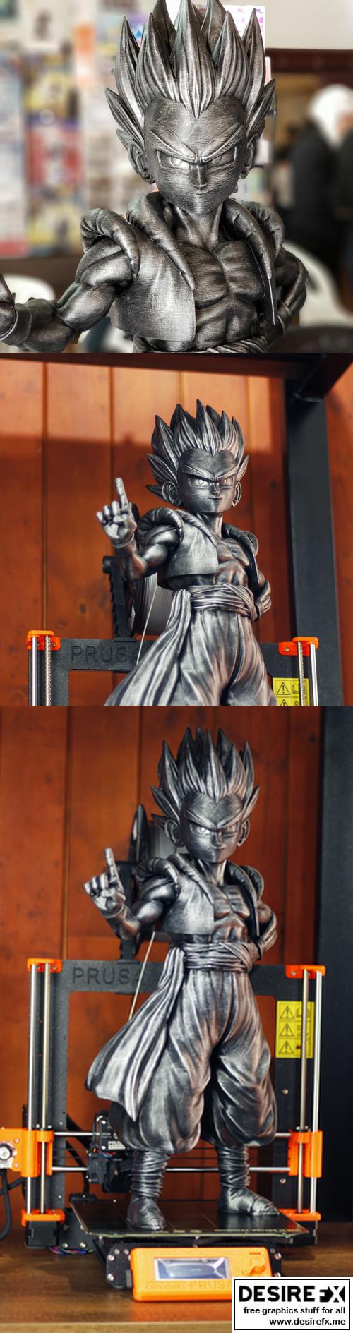 Gotenks – Dragon Ball Z – 3D Print Model