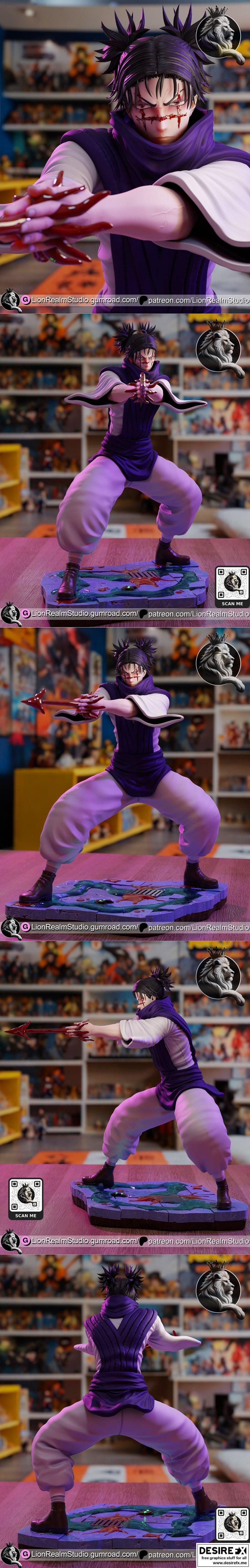 LionRealm Studio - 乔瑟 - 3D打印模型|LionRealm Studio – Choso – 3D Print Model STL