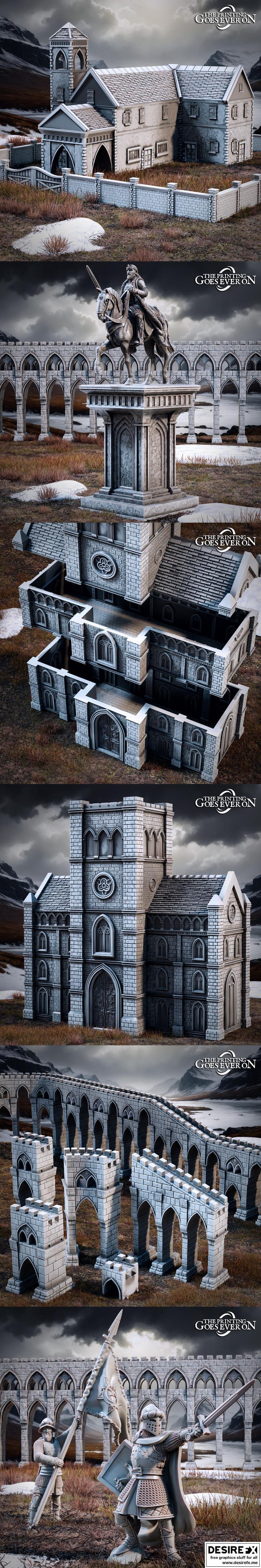 TPGEO《北方王国传说》第一卷 3D打印模型 STL|TPGEO – Tale of the Northern Kingdom Vol.1 May 2024 – 3D Print Model STL