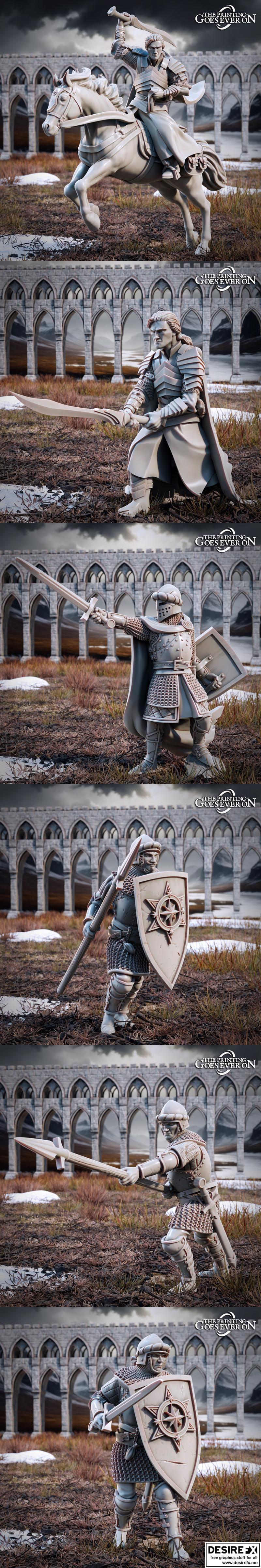 TPGEO《北方王国传说》第一卷 3D打印模型 STL|TPGEO – Tale of the Northern Kingdom Vol.1 May 2024 – 3D Print Model STL