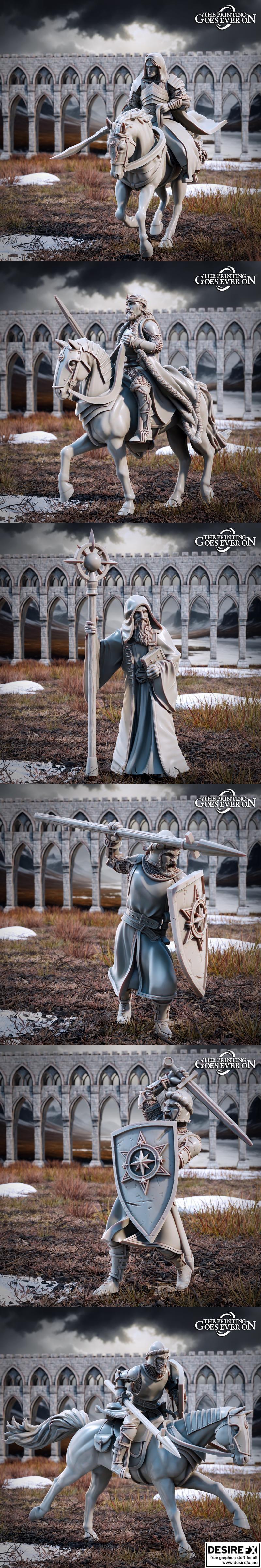 TPGEO《北方王国传说》第一卷 3D打印模型 STL|TPGEO – Tale of the Northern Kingdom Vol.1 May 2024 – 3D Print Model STL