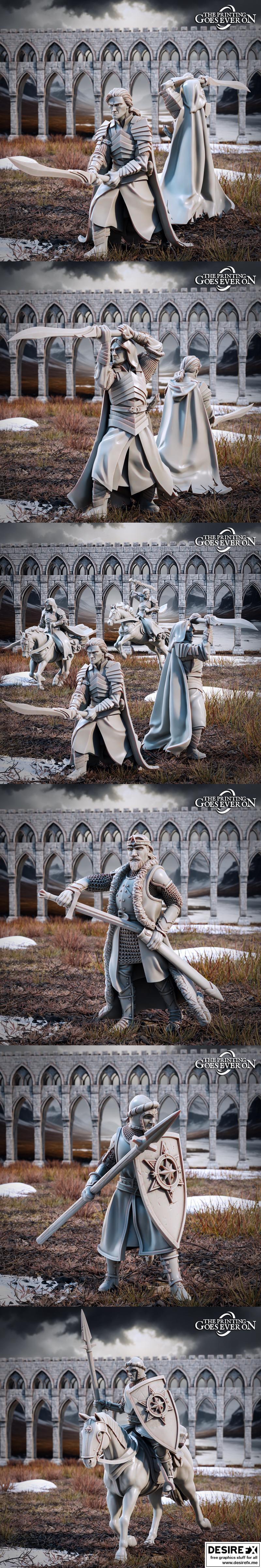 TPGEO《北方王国传说》第一卷 3D打印模型 STL|TPGEO – Tale of the Northern Kingdom Vol.1 May 2024 – 3D Print Model STL