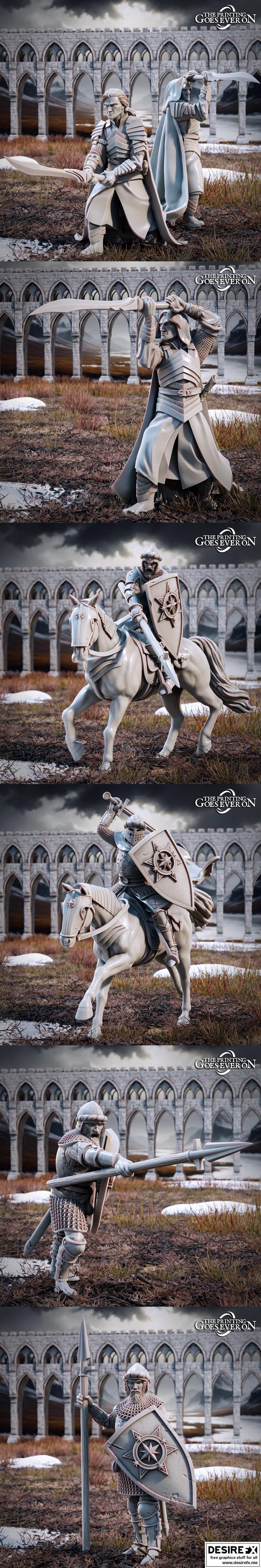 TPGEO《北方王国传说》第一卷 3D打印模型 STL|TPGEO – Tale of the Northern Kingdom Vol.1 May 2024 – 3D Print Model STL